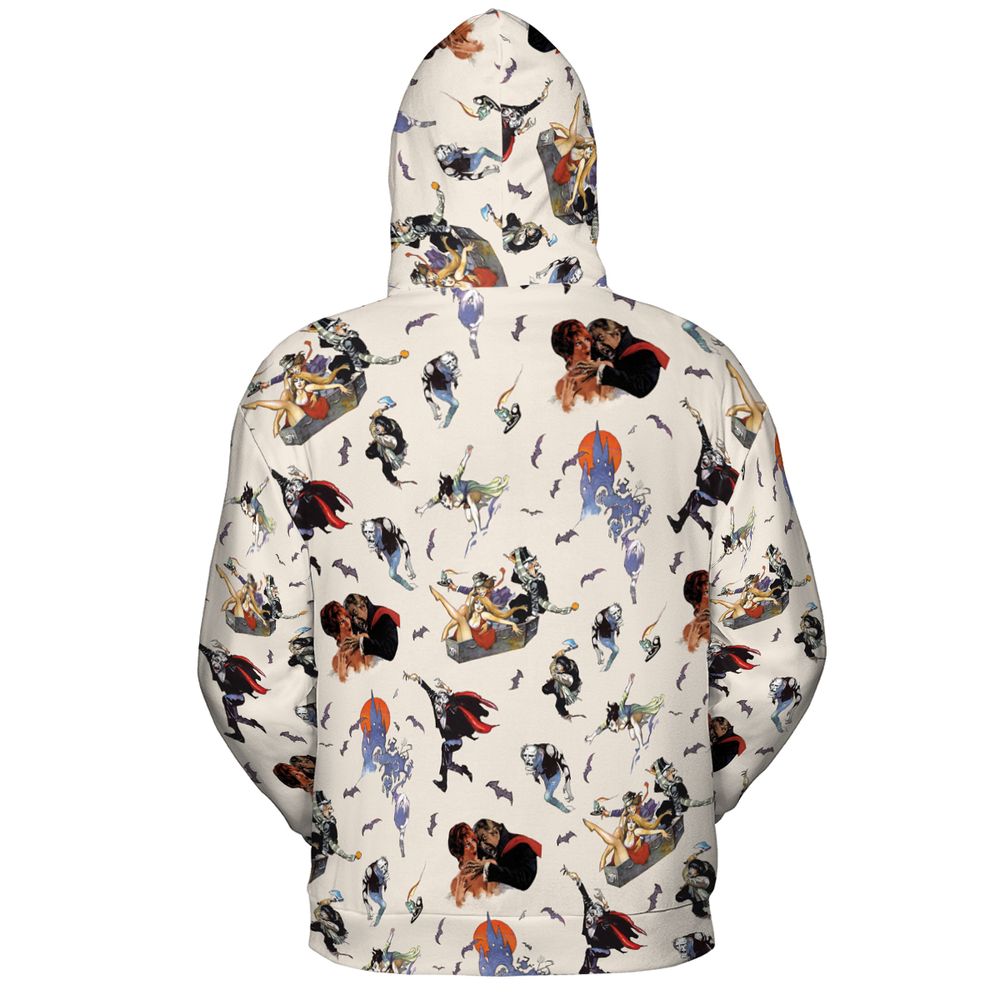 All-over Print Hoodie - 3BDU1D89 -  - 4