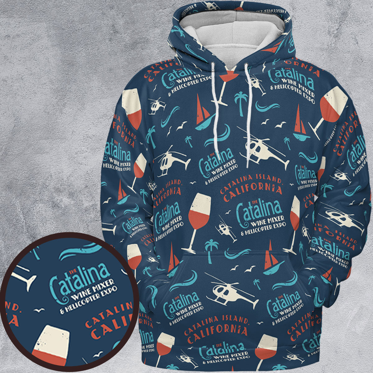 Full Print Hoodie - X1737HQS