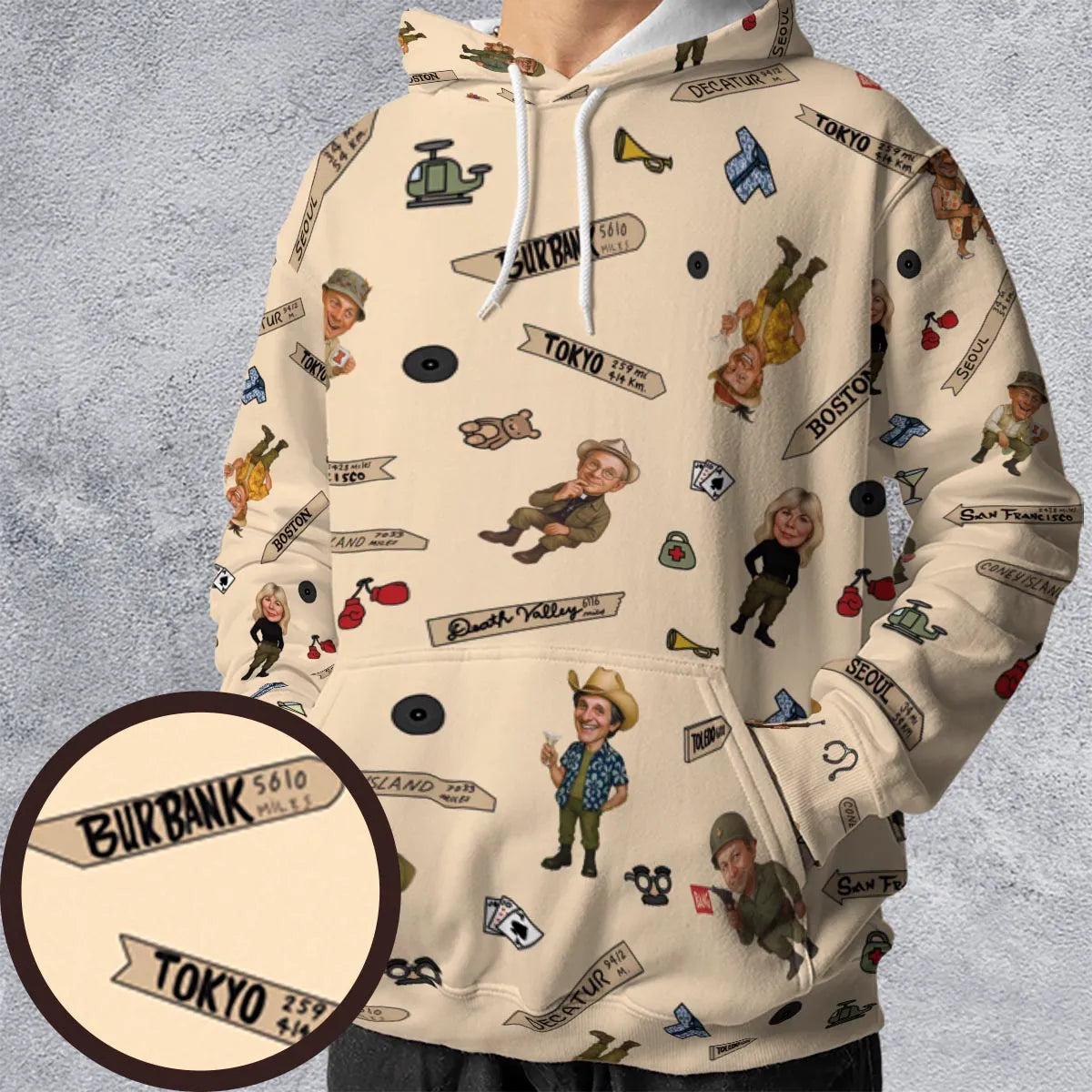 Full Print Hoodie - FQXU75HY
