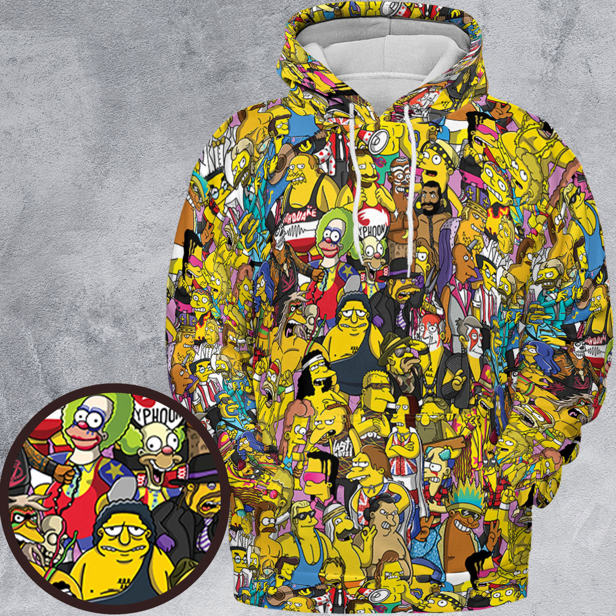 Full Print Hoodie - KRK52GRU