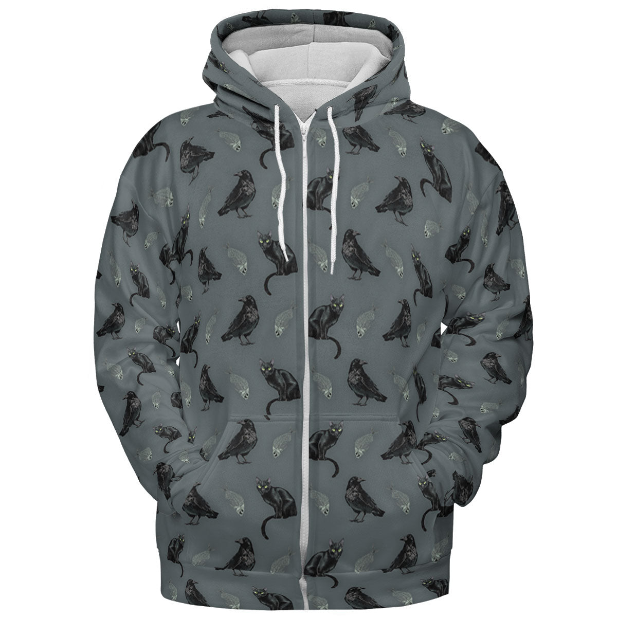 Full Print Hoodie - V87BC7ZV