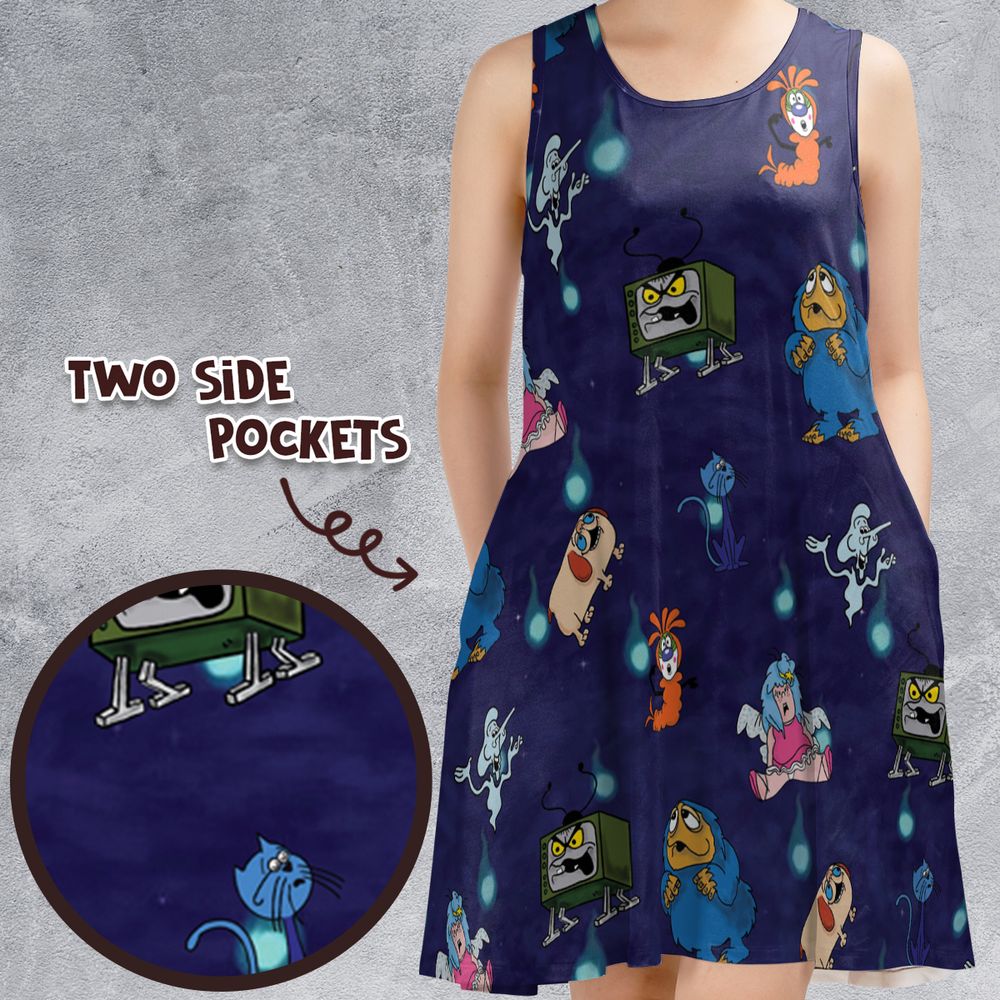 Sleeveless Dress - GAM4S323 -  - 1