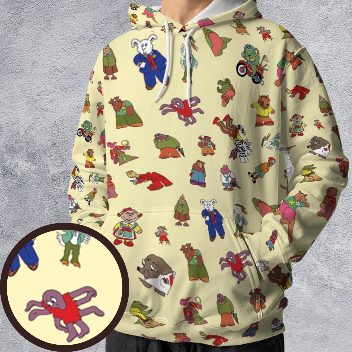 Full Print Hoodie - P66TJDZE