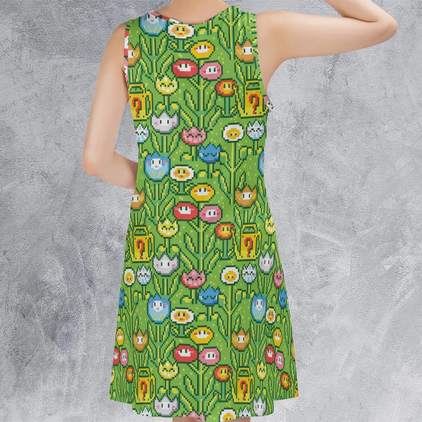 Casual Sleeveless Dress - PCXCR4DN
