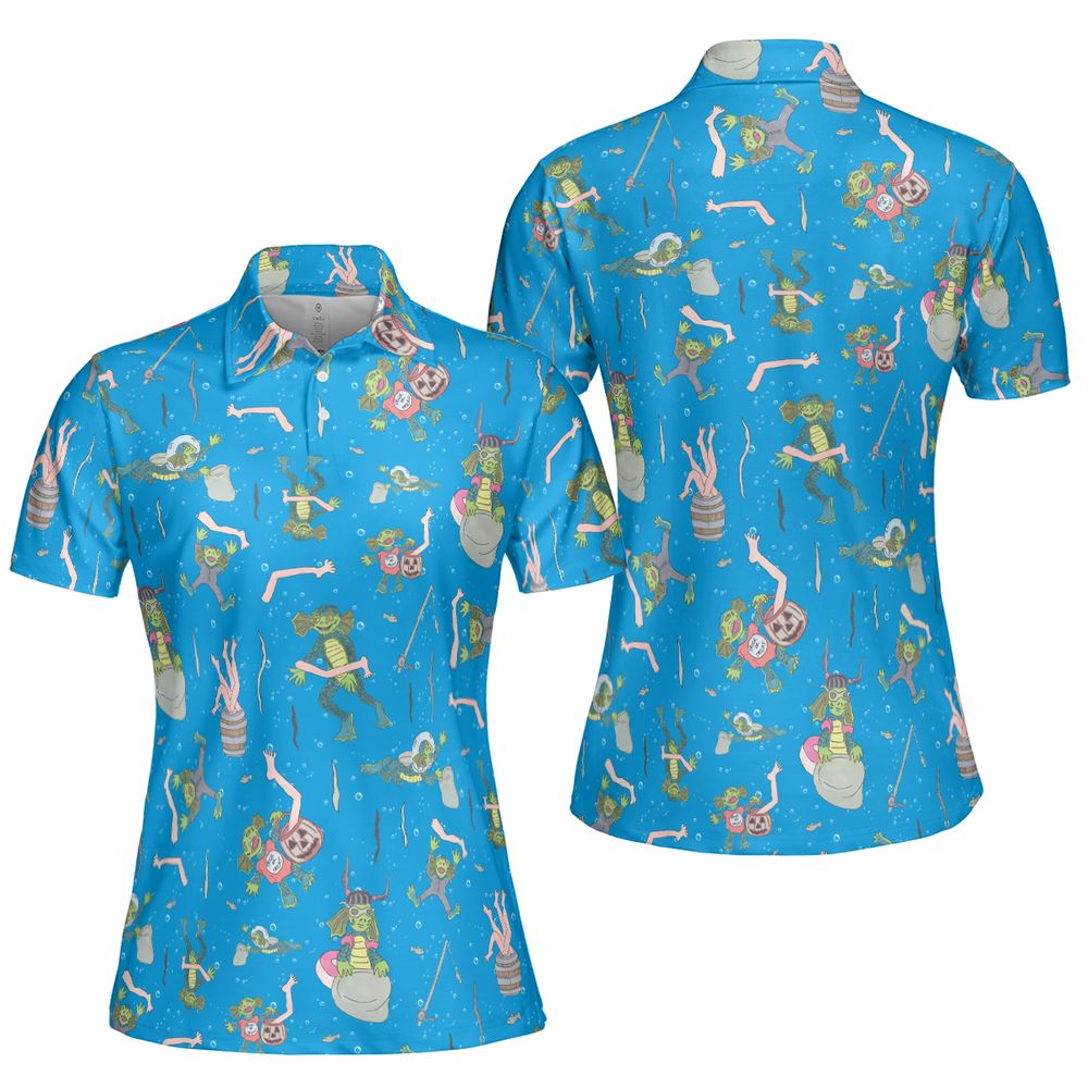 AOP Men/Women Polo Shirt - 2X1R1VV2 -  - 5