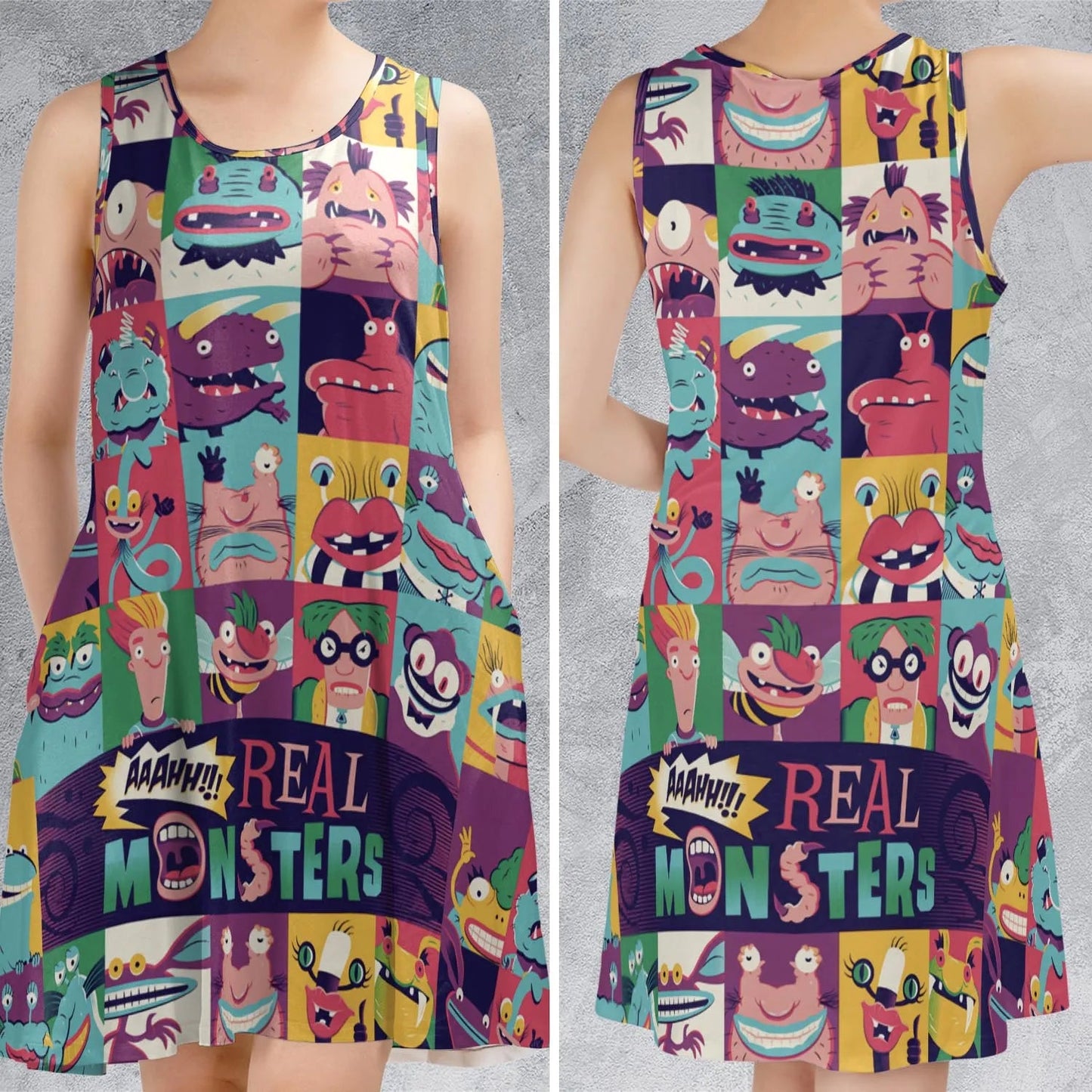 Casual Sleeveless Dress - LTYTR358