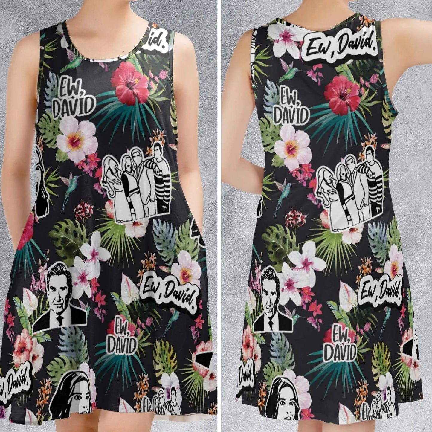 Casual Sleeveless Dress - ULSTB54P