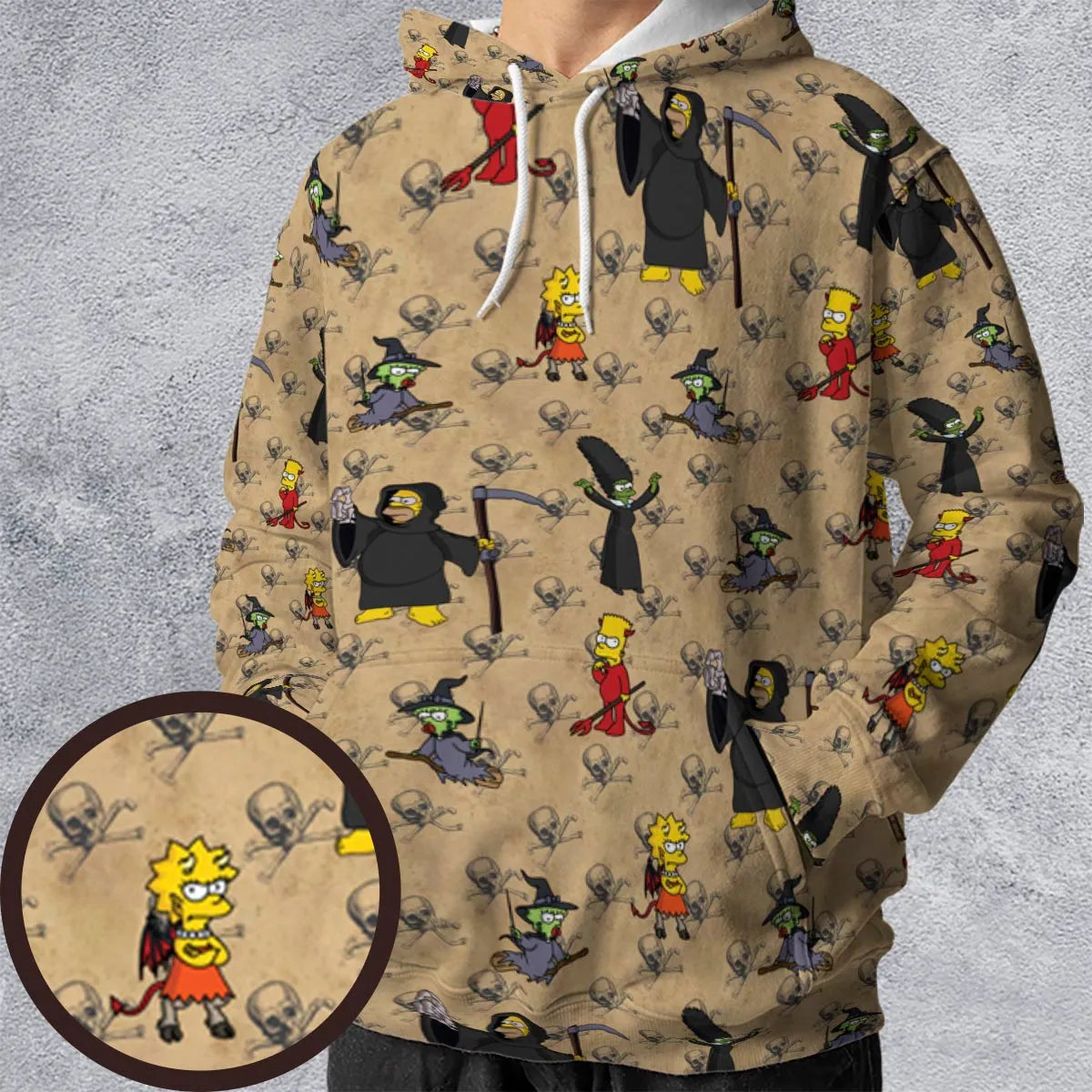 Full Print Hoodie - 34F43WQN