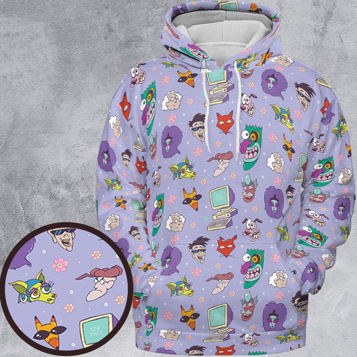 Full Print Hoodie - 5B6YVR4B