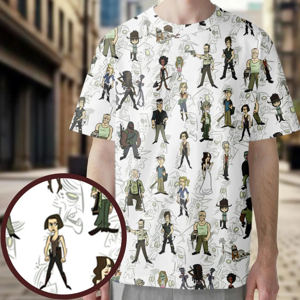 Full Print T-Shirt - 4PWQSJVL