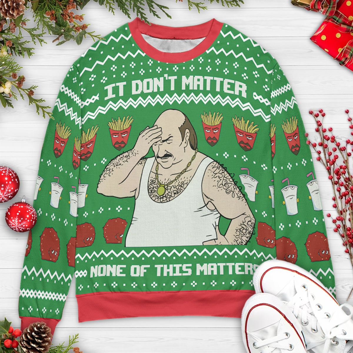 Ugly Christmas Sweatshirt - Z6EPSEKE