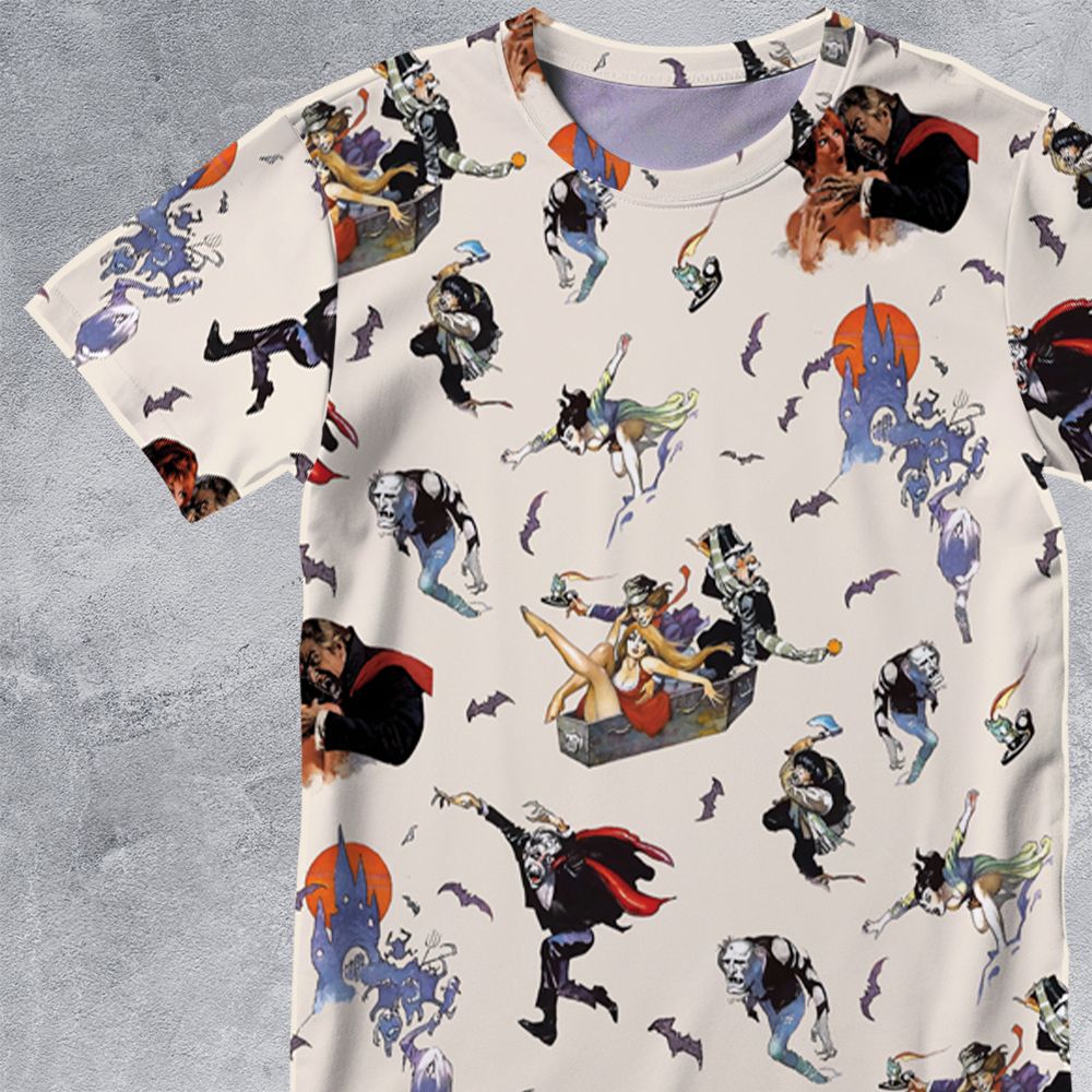 All-Over Print Unisex T-Shirt - PQ8TBXKD -  - 2