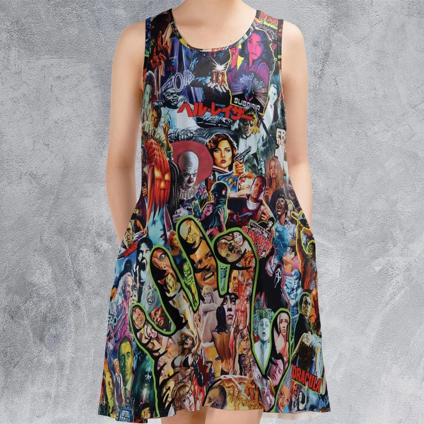 Casual Sleeveless Dress - YGJB4UWP