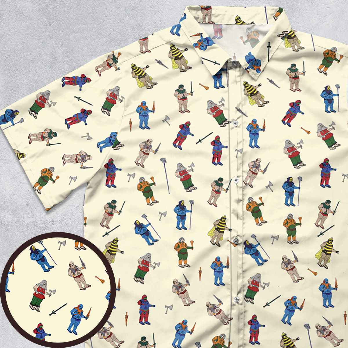 Short Sleeve Button Shirt - WL1QPUAJ