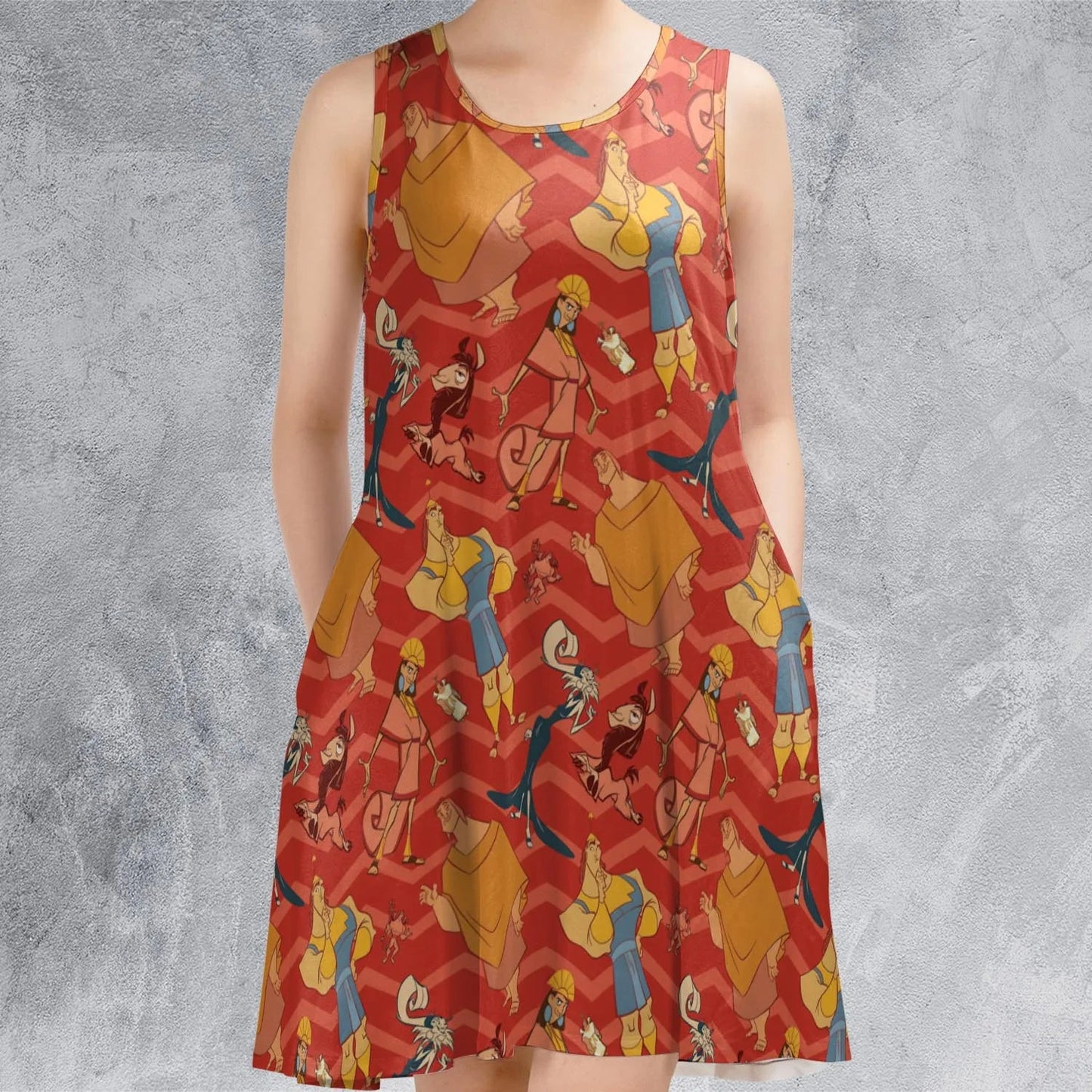 Casual Sleeveless Dress - 7J7JH677