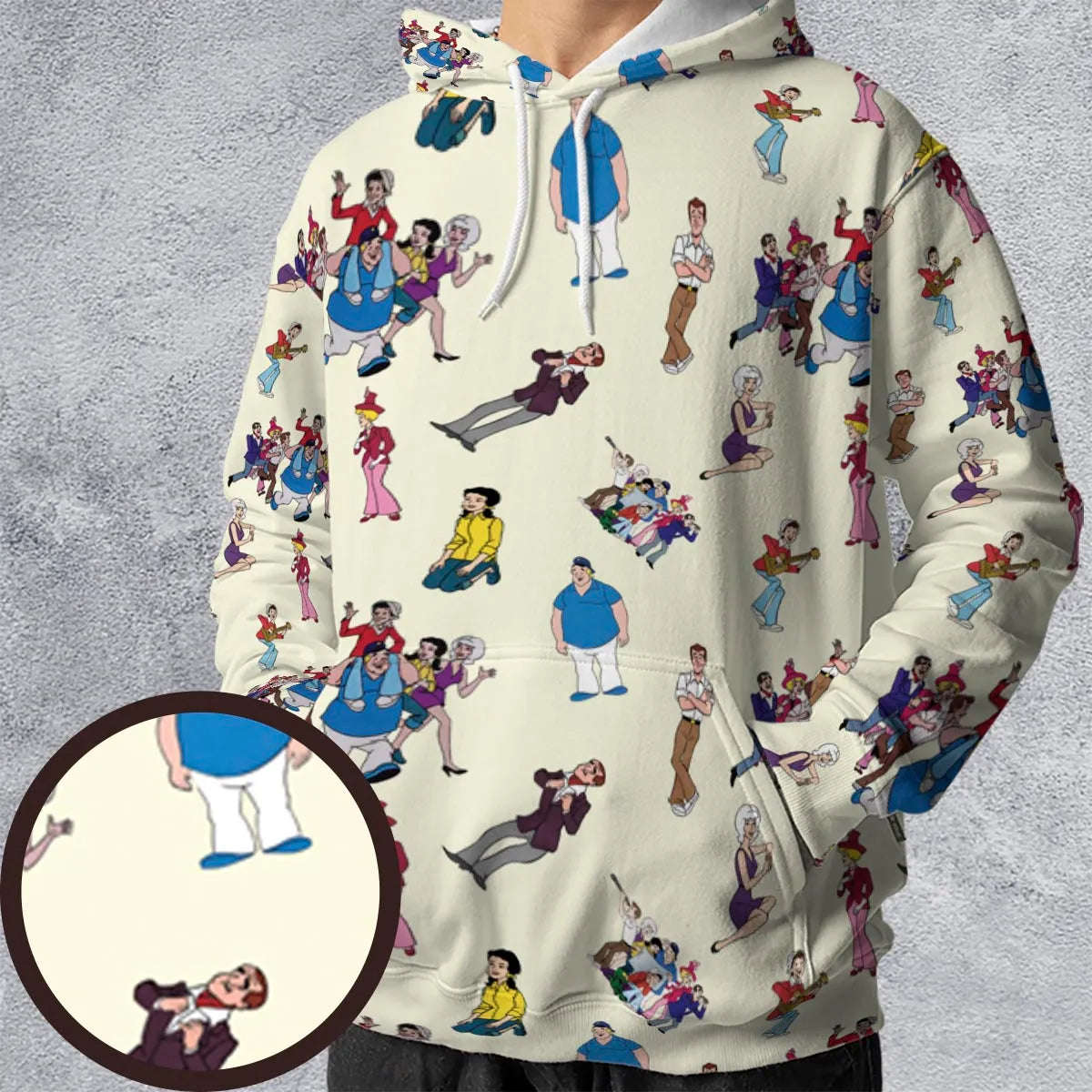 Full Print Hoodie - S1APZPU2