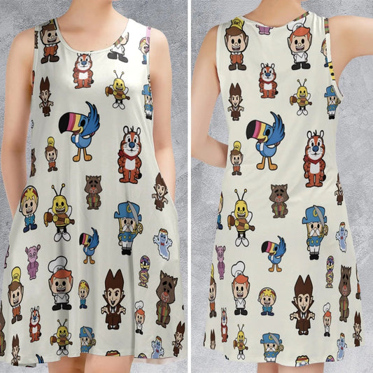 Casual Sleeveless Dress - CMC1JTZX
