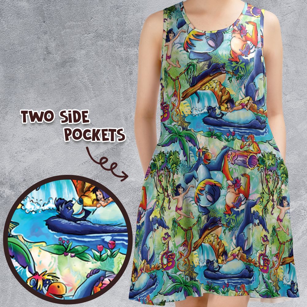 Sleeveless Dress - DA7VX1PZ -  - 1