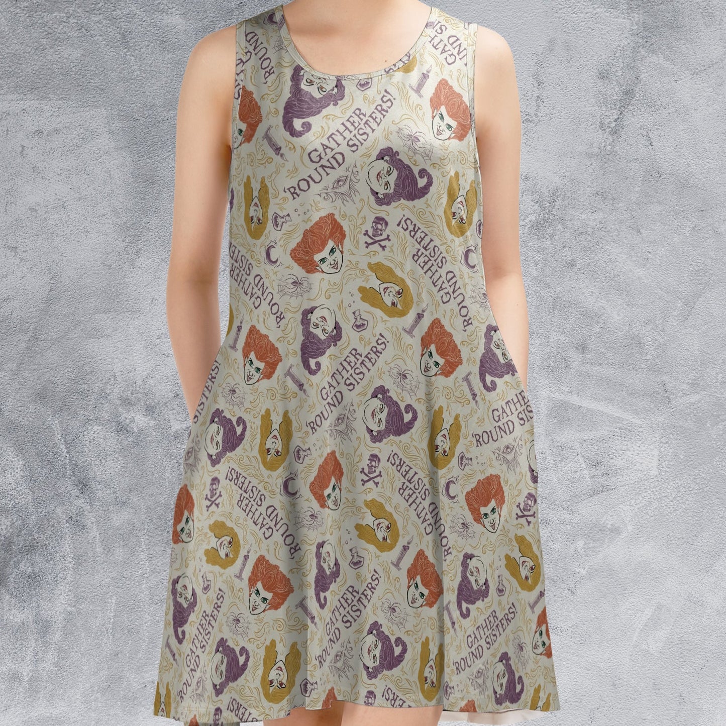 Casual Sleeveless Dress - UBJJVEZM