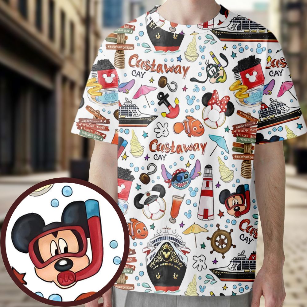 All-Over Print Unisex T-Shirt - CW7NVQ9E -  - 1