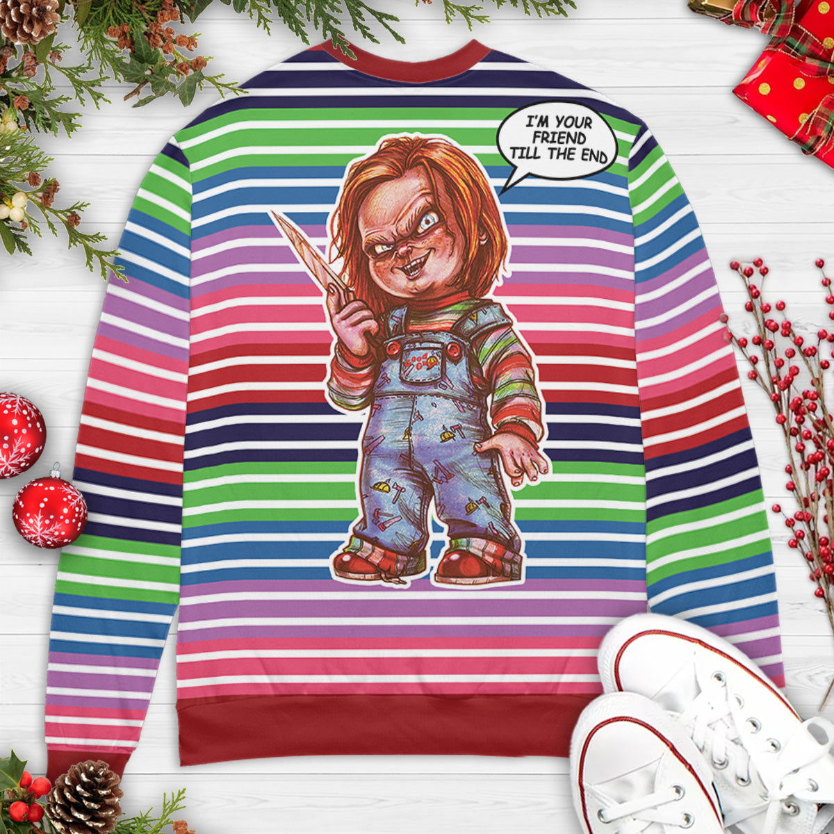 Ugly Christmas Sweatshirt - 3B3JEZLV