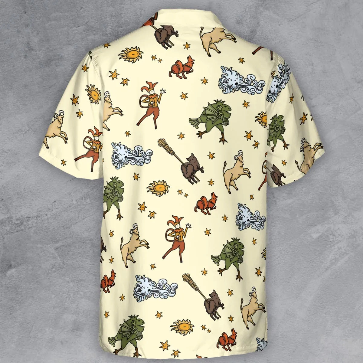 Short Sleeve Button Shirt - JD69LD57