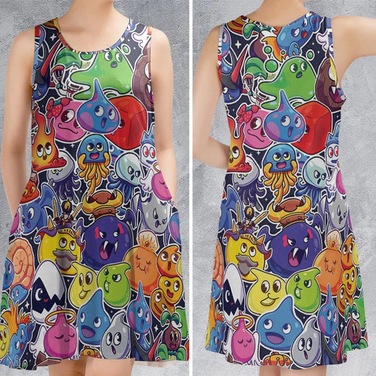 Casual Sleeveless Dress - 22AR6NPR