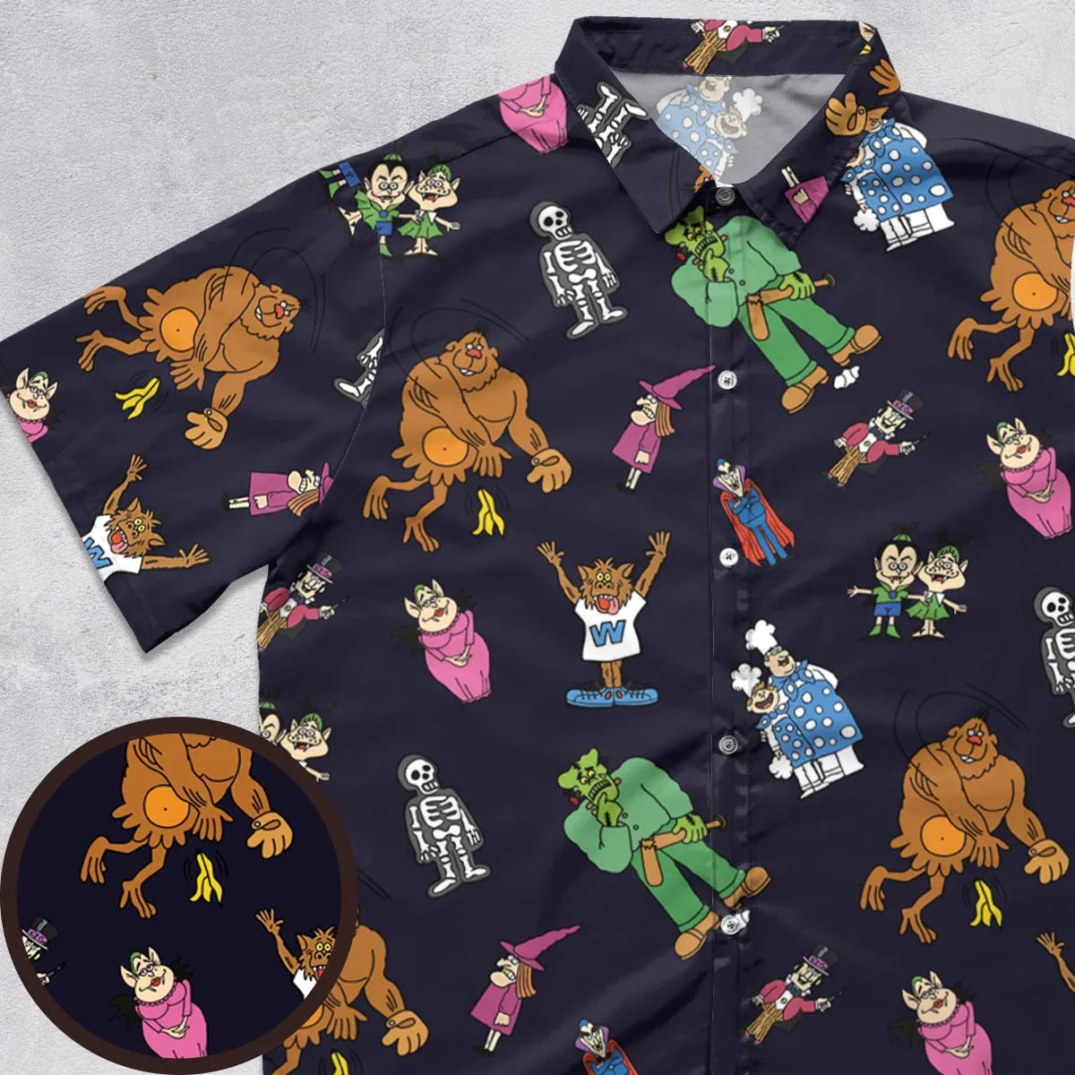 Short Sleeve Button Shirt - MHZTS1FV