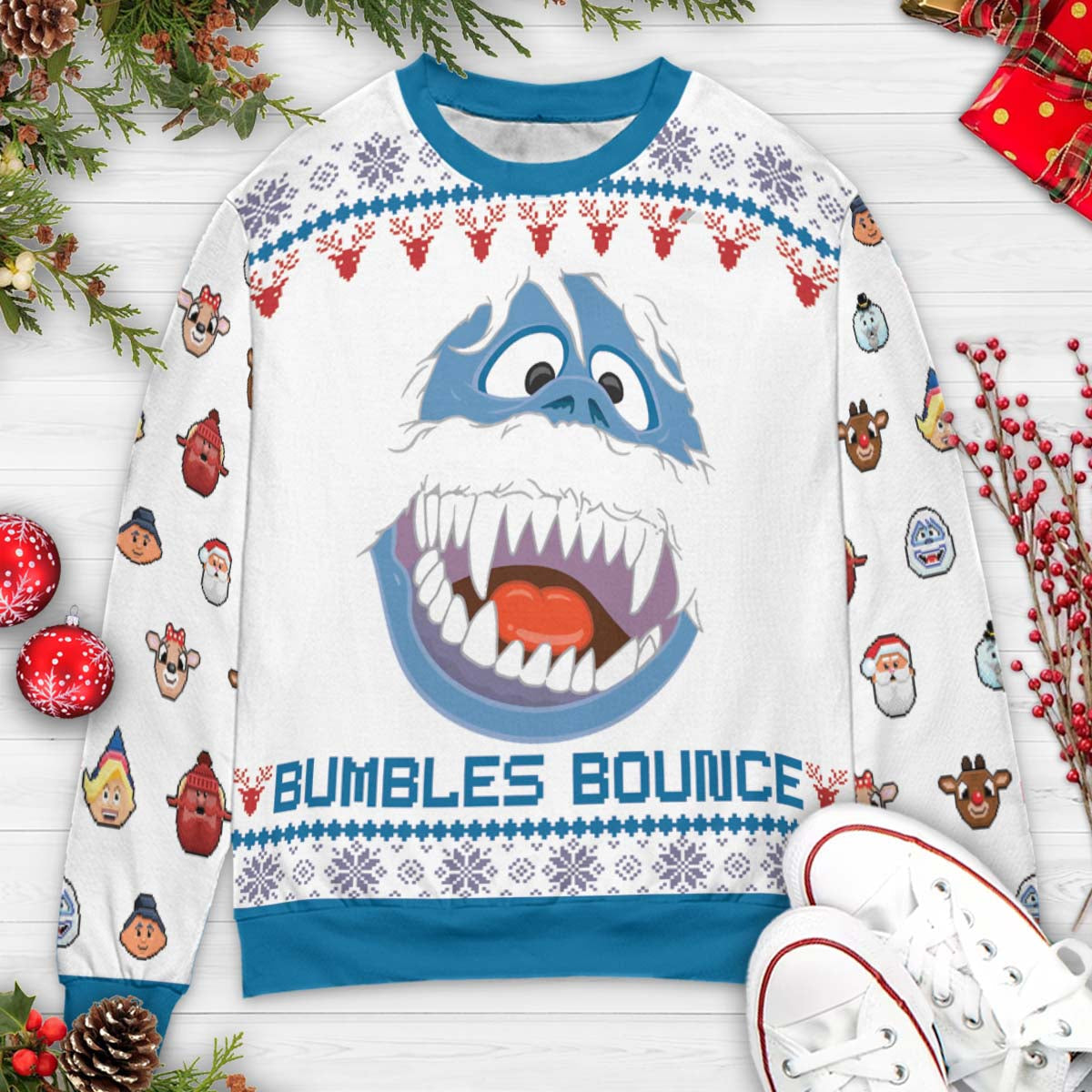 Ugly Christmas Sweatshirt - X9K9JCH7
