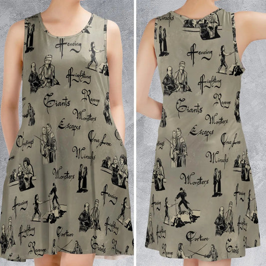 Casual Sleeveless Dress - 37JYZ4A8