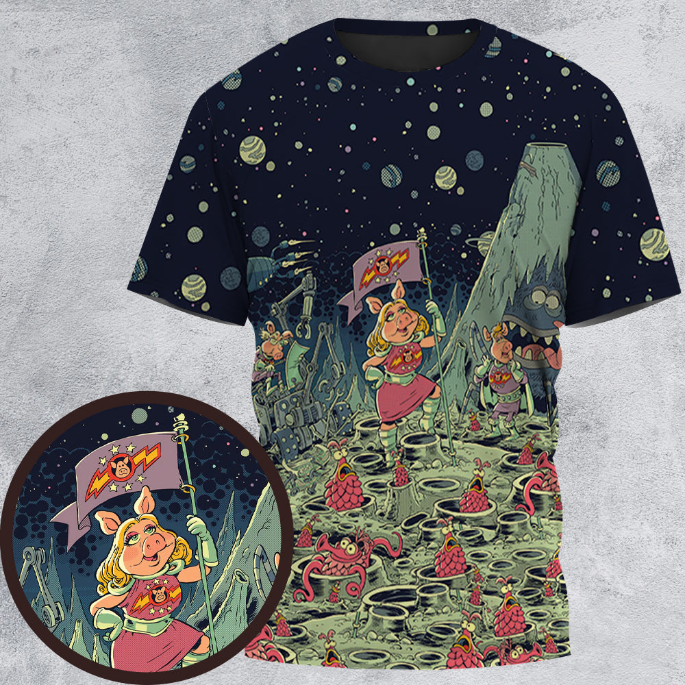 Full Print T-Shirt - 8F7DSAUQ