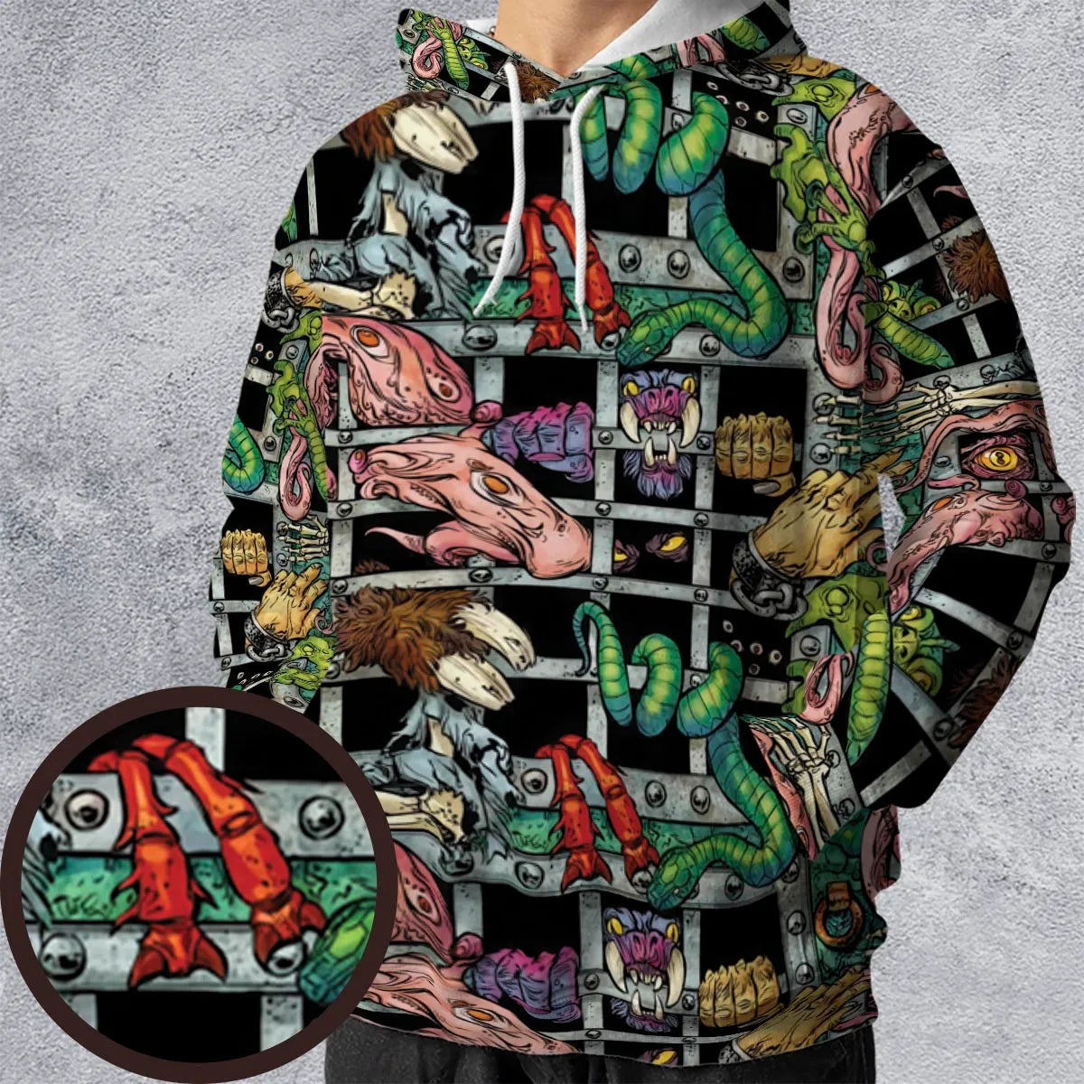 Full Print Hoodie - DSP7266M