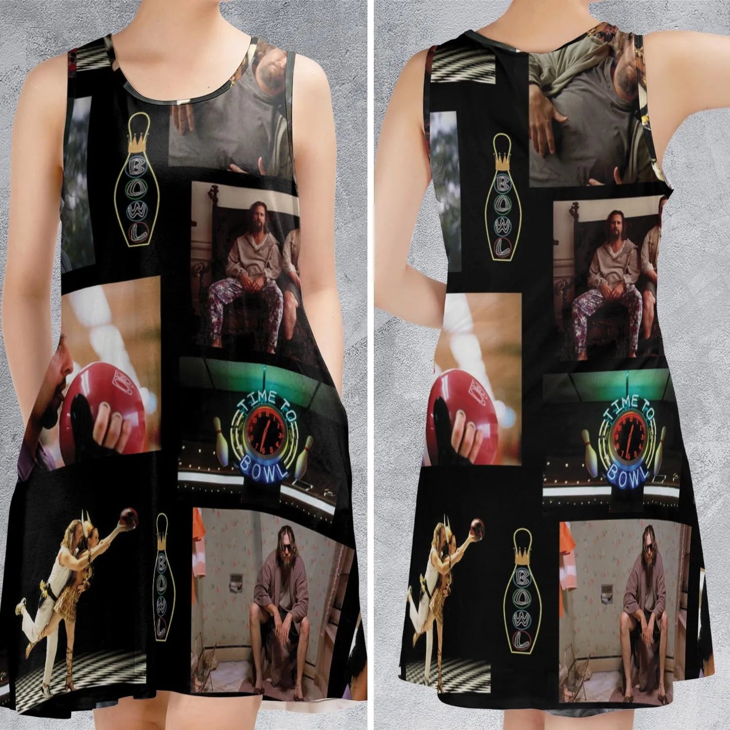 Casual Sleeveless Dress - Z59G639Q