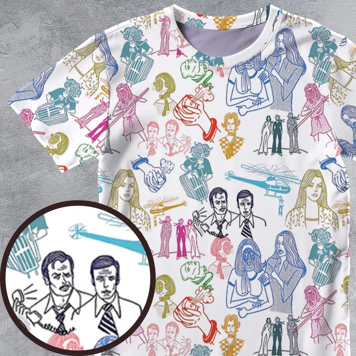 Full Print T-Shirt - PDYMHNF3