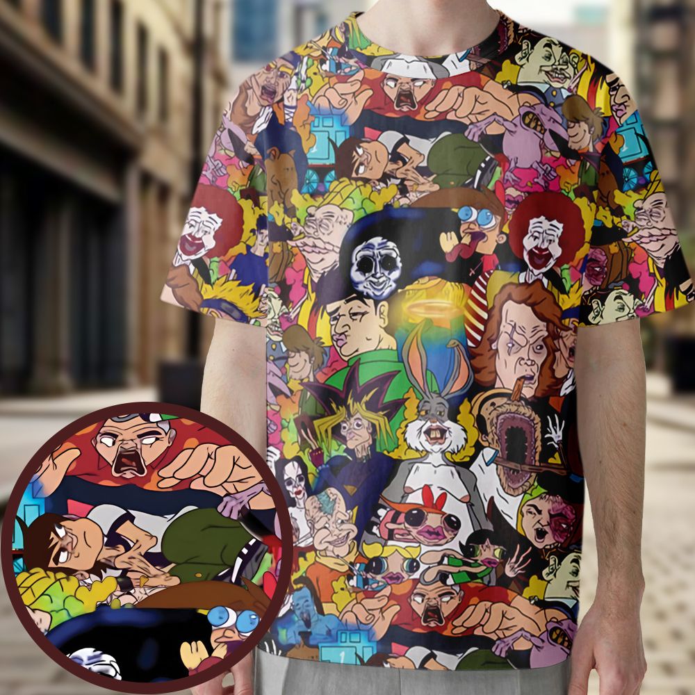 All-Over Print Unisex T-Shirt - HPL69HEM -  - 1