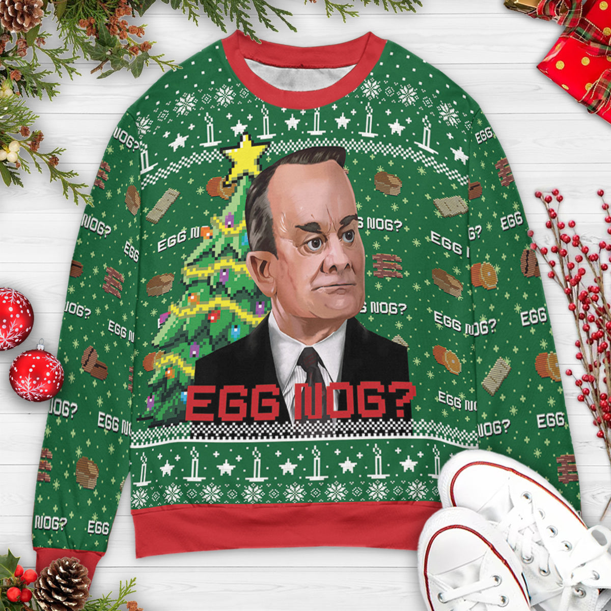 Ugly Christmas Sweatshirt - T1HHB36B