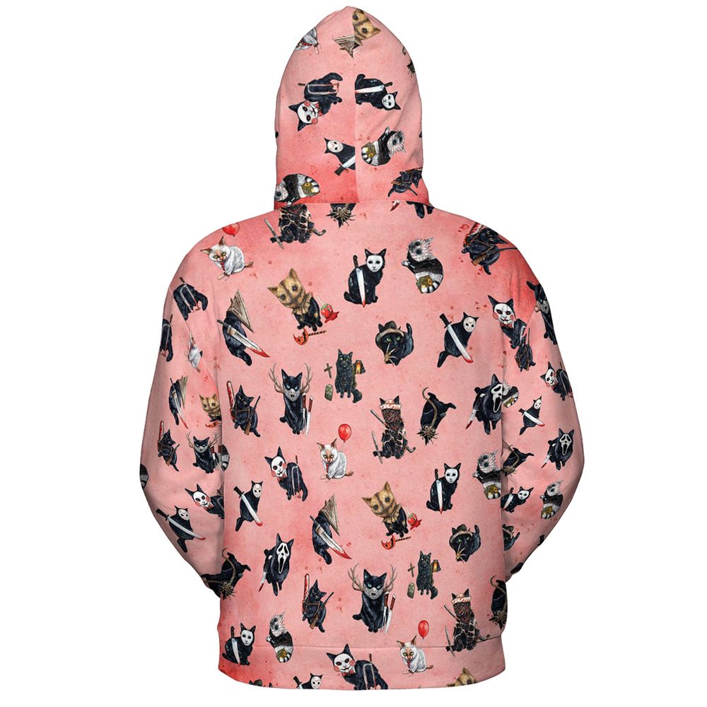 All-over Print Hoodie - LHT9CKCB -  - 4
