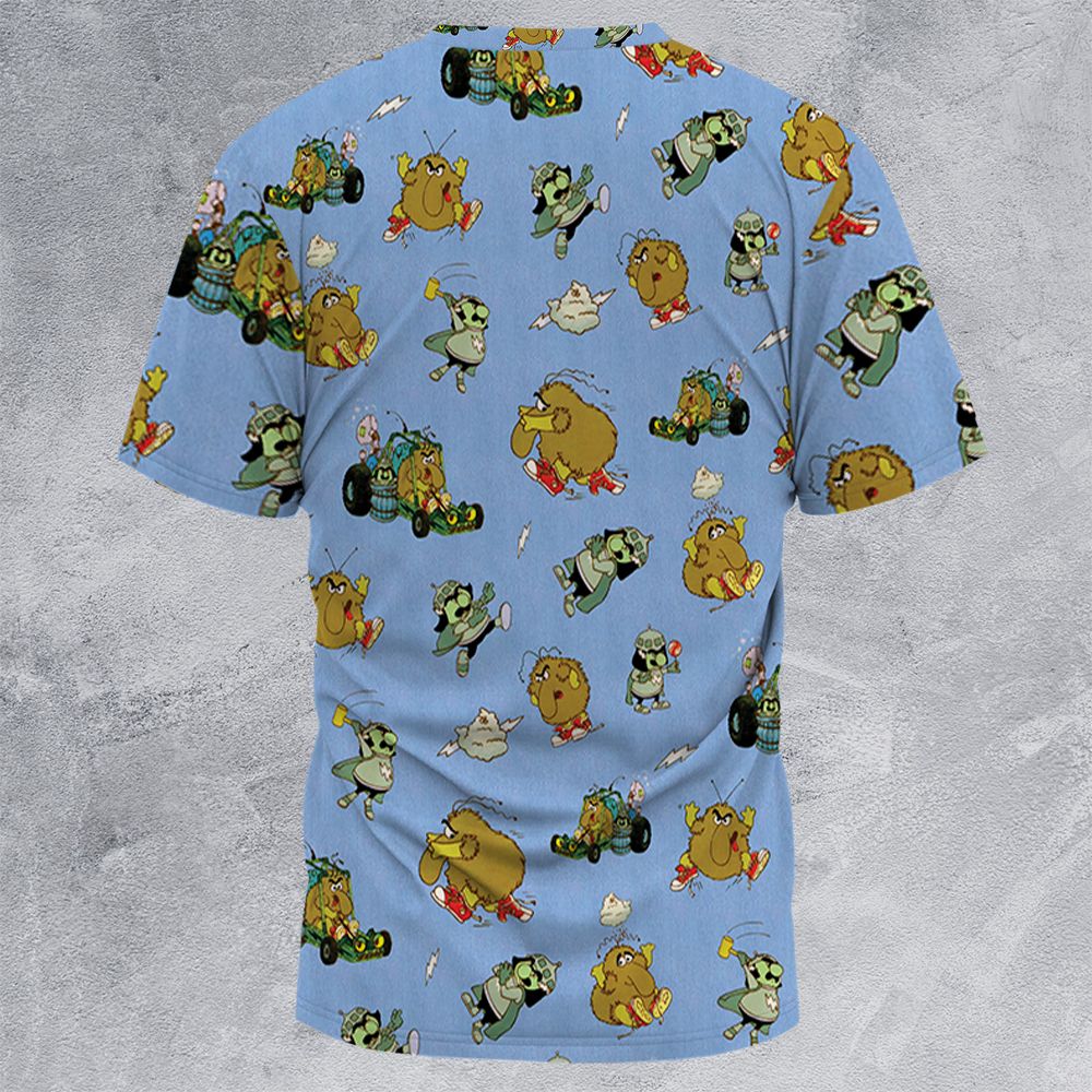 All-Over Print Unisex T-Shirt - M7W19CGX -  - 4