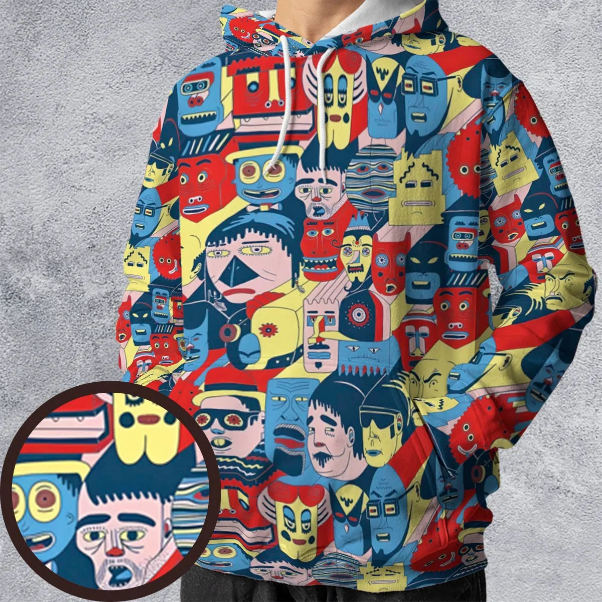Full Print Hoodie - VXS6DHZA