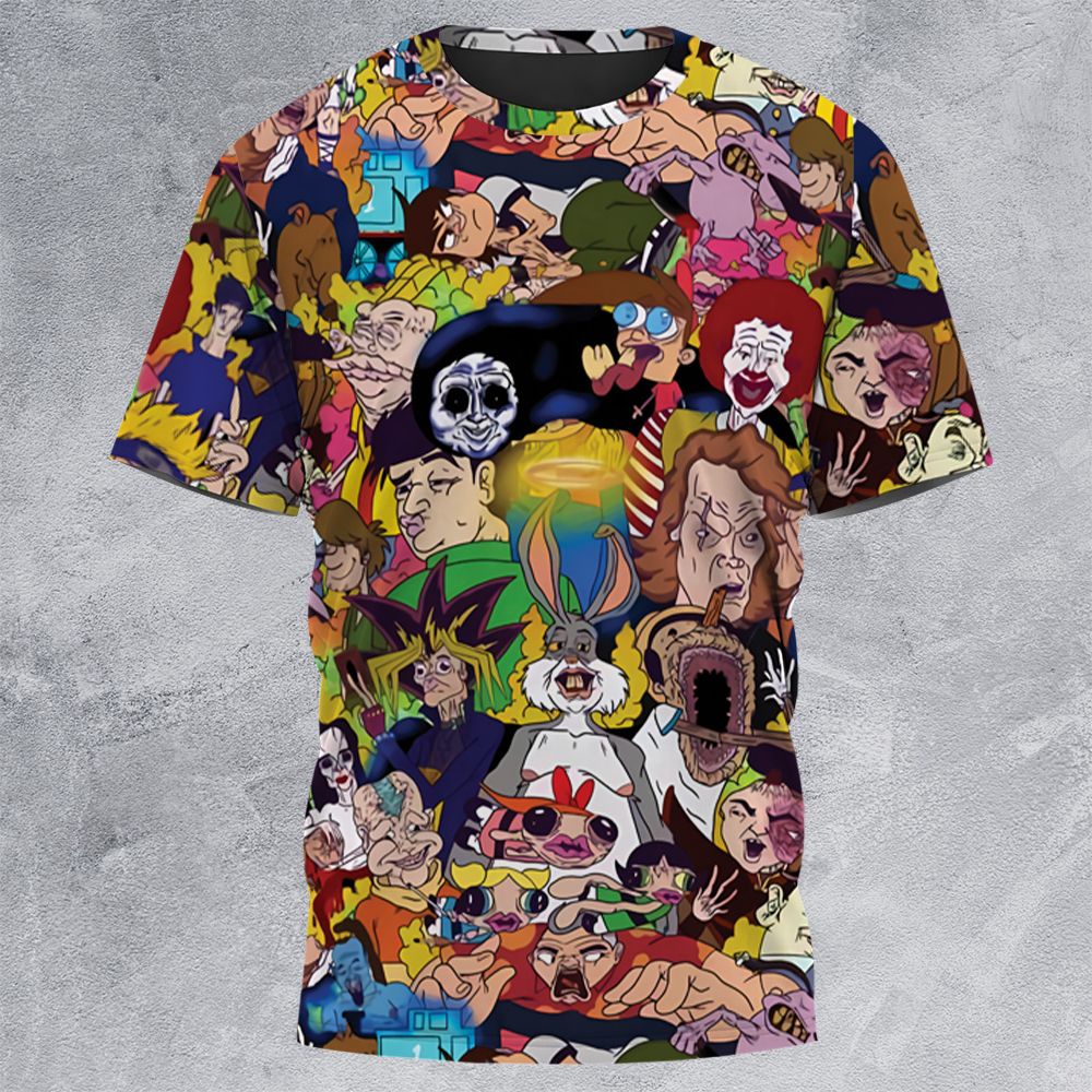 All-Over Print Unisex T-Shirt - HPL69HEM -  - 3