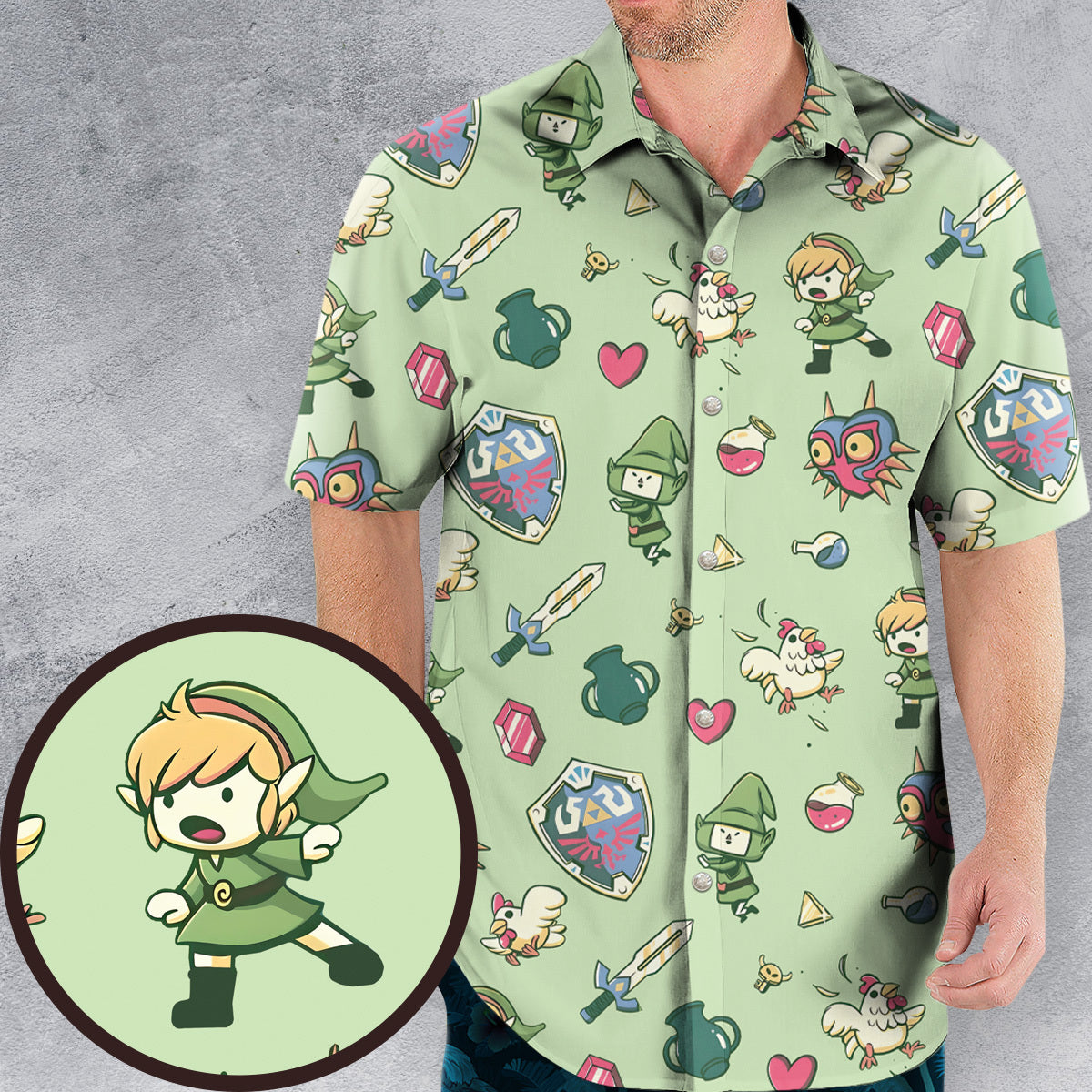 Hawaiian Shirt - XEYJE371