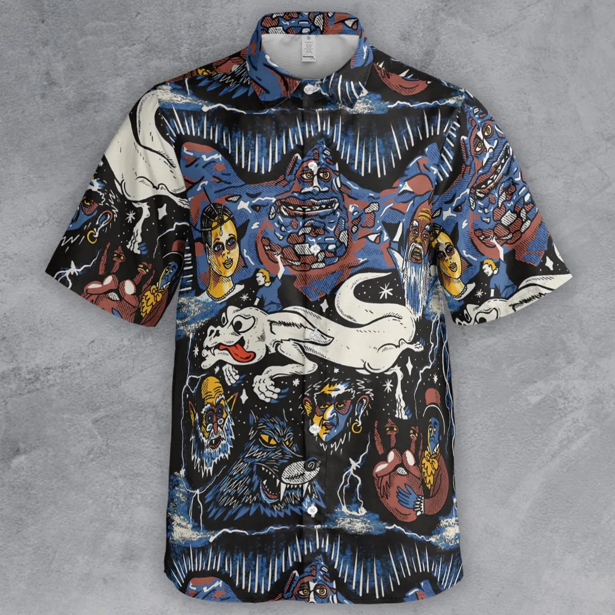 Short Sleeve Button Shirt - T3ZL371X