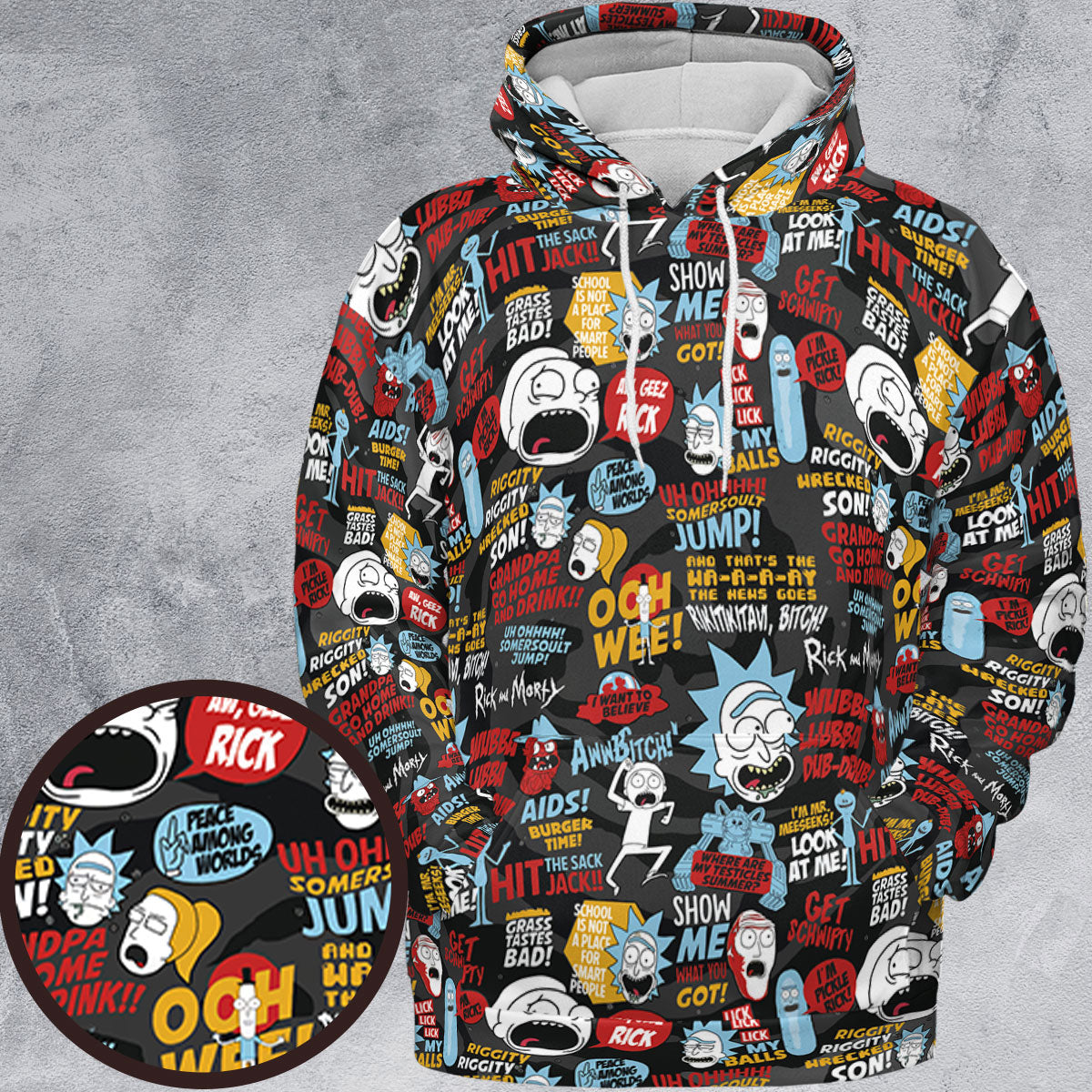 Full Print Hoodie - FD8YWFYW