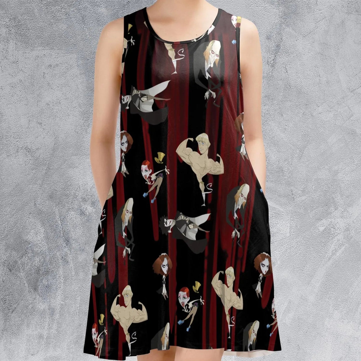 Casual Sleeveless Dress - PA553PWK