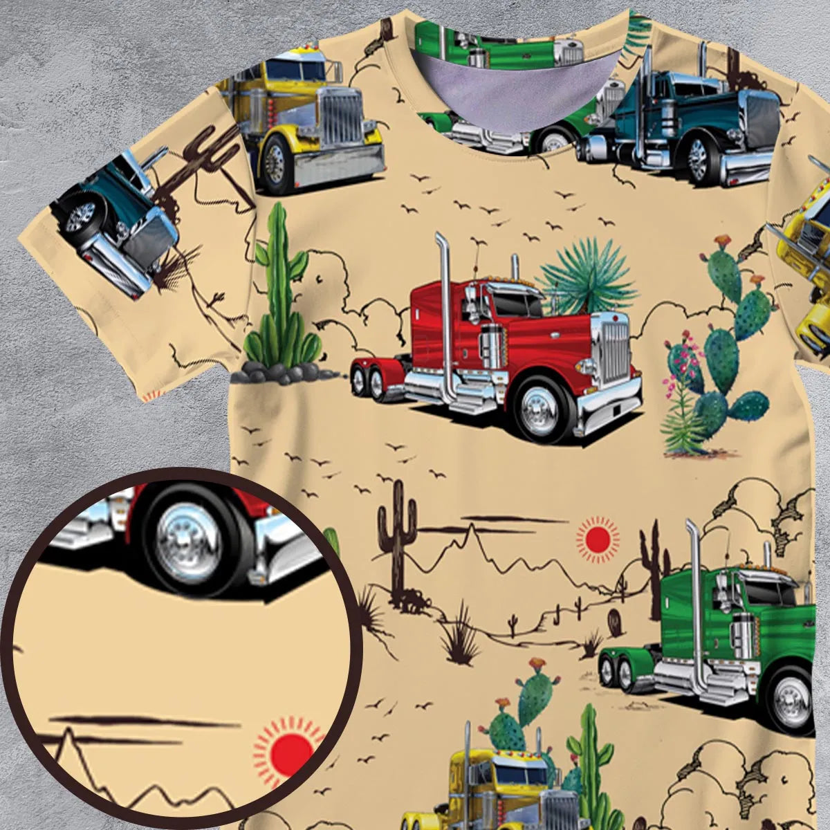 Full Print T-Shirt - 3682QUFG
