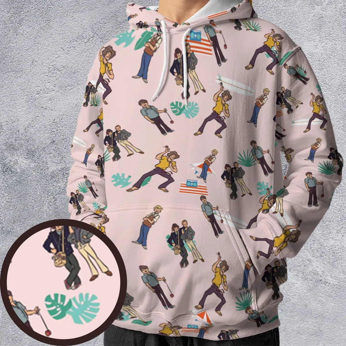 Full Print Hoodie - QBTTT7W4
