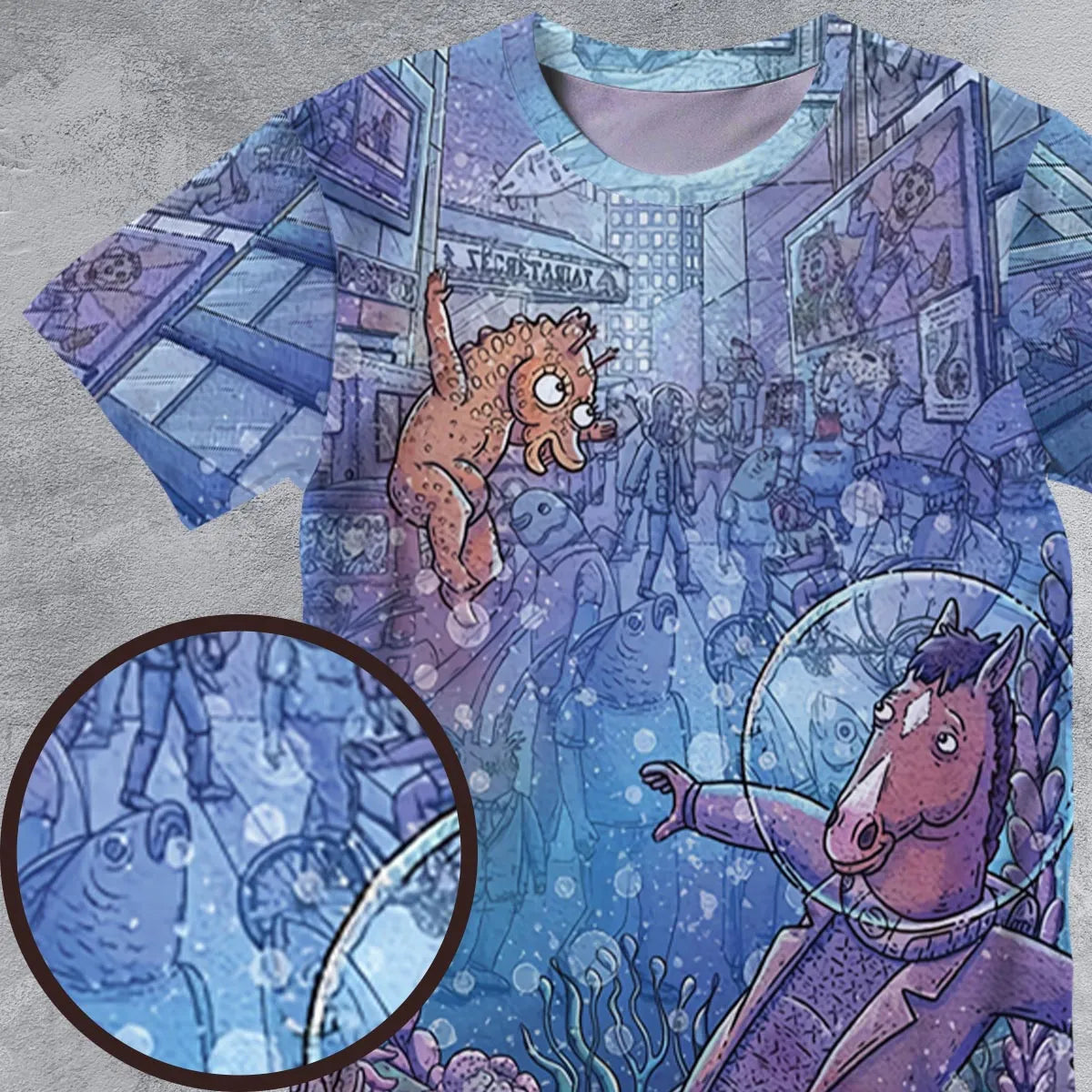 Full Print T-Shirt - 3HP9W3FY