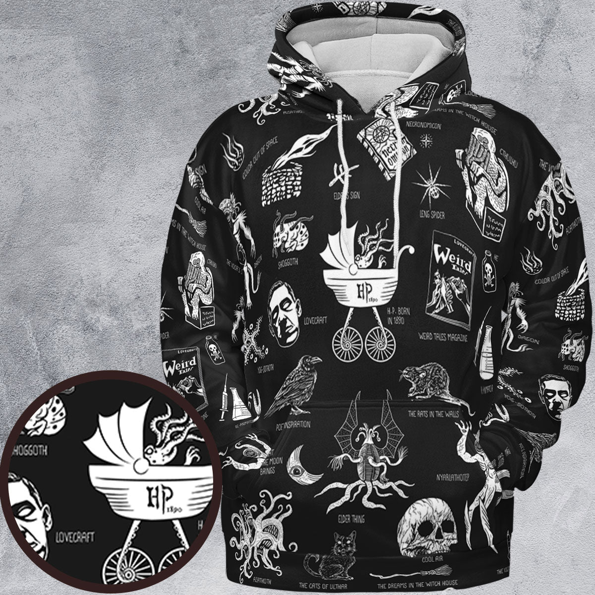 Full Print Hoodie - T4RJDF5J