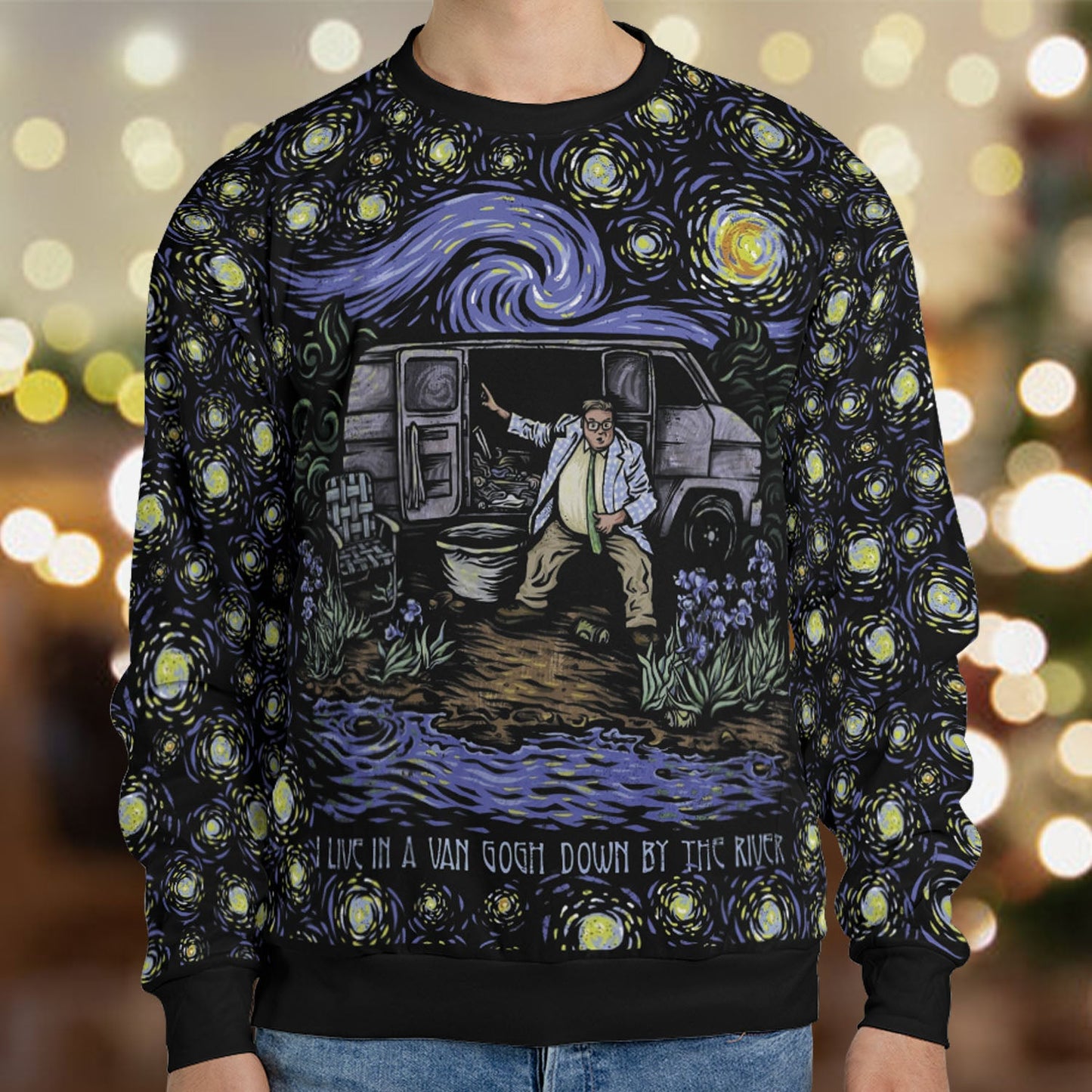 Ugly Christmas Sweatshirt - D2T7H5MG