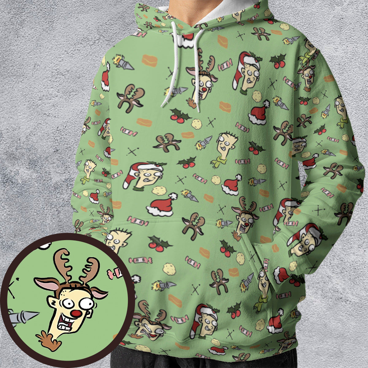 Full Print Hoodie - MWGJQ1D4